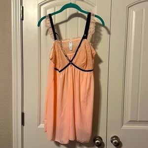 Torrid size 2 peach babydoll